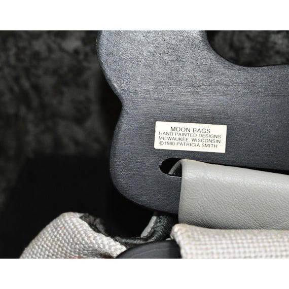 Needlepoint Moon Handbag - image 10