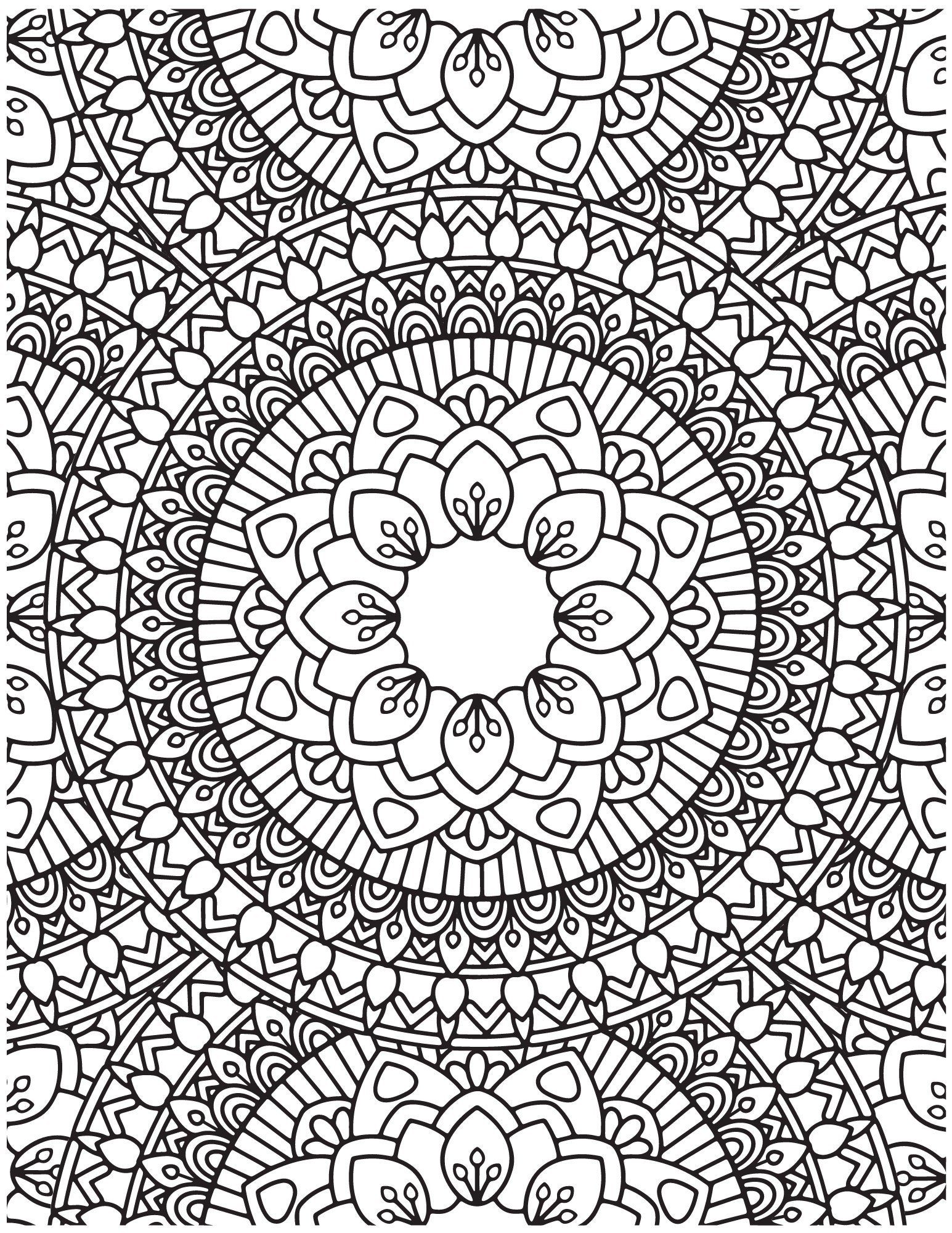 60 Abstract Pattern Coloring Pages Geometric Shapes for - Etsy
