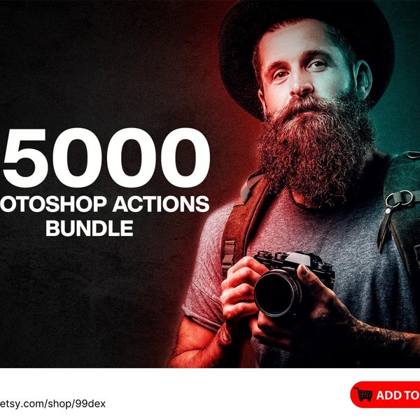 15000+ Premium Clean Bright Photoshop Actions Bundle for Professional Photo Editing