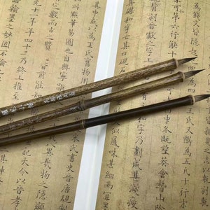 Pennello per calligrafia cinese/Pennello per pittura/Strumento per calligrafia giapponese/Strumento per pittura artistica/Regalo/Strumento per disegno/Pennello per acquerello