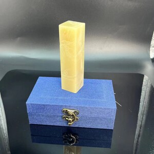 Seal Stone with Thin Carving Technique/Traditional Chinese Calligraphy Seal Stone/Chinese Landscape Painting Carving Technique/Unique Gift