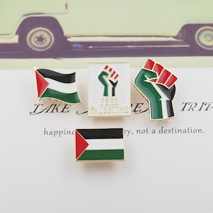 Pin de solapa de la bandera nacional de Palestina, pin de solapa de Palestina, pin palestino, pin de bandera palestina, insignia coleccionable regalos de broche palestino imagen 1