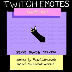 Funny Cursed Cat Meme Emote for Twitch Discord or Youtube
