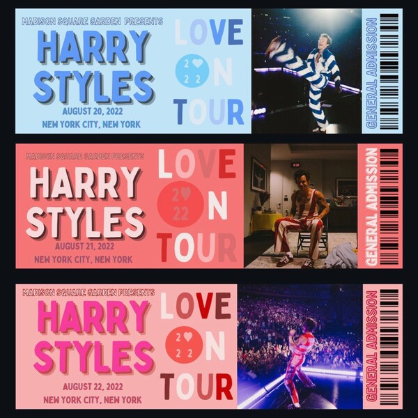 Harry Styles Tickets 2025 Kaile Meagan