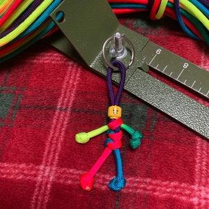 LBGTQIA+ Paracord buddy Keyrings, biker gifts, Mens gift, Womens gift, Pride.