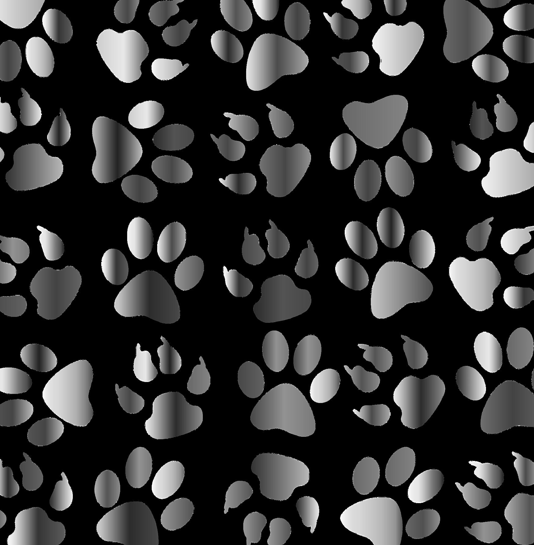 Paper Paws Pattern Dog Paw Paper Pattern - Etsy