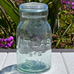 Atlas Jar | Clear Vintage EZ Seal 32oz no Wire