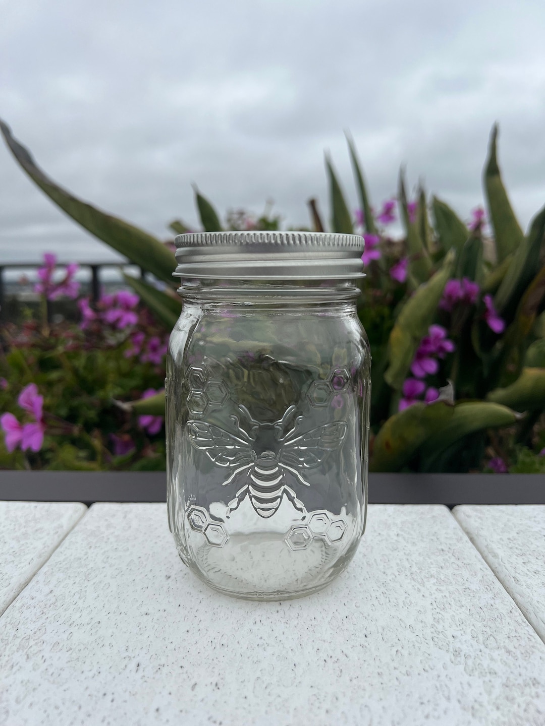 Ball Honey Bee Jar Limited Edition 16oz Clear Jar Etsy