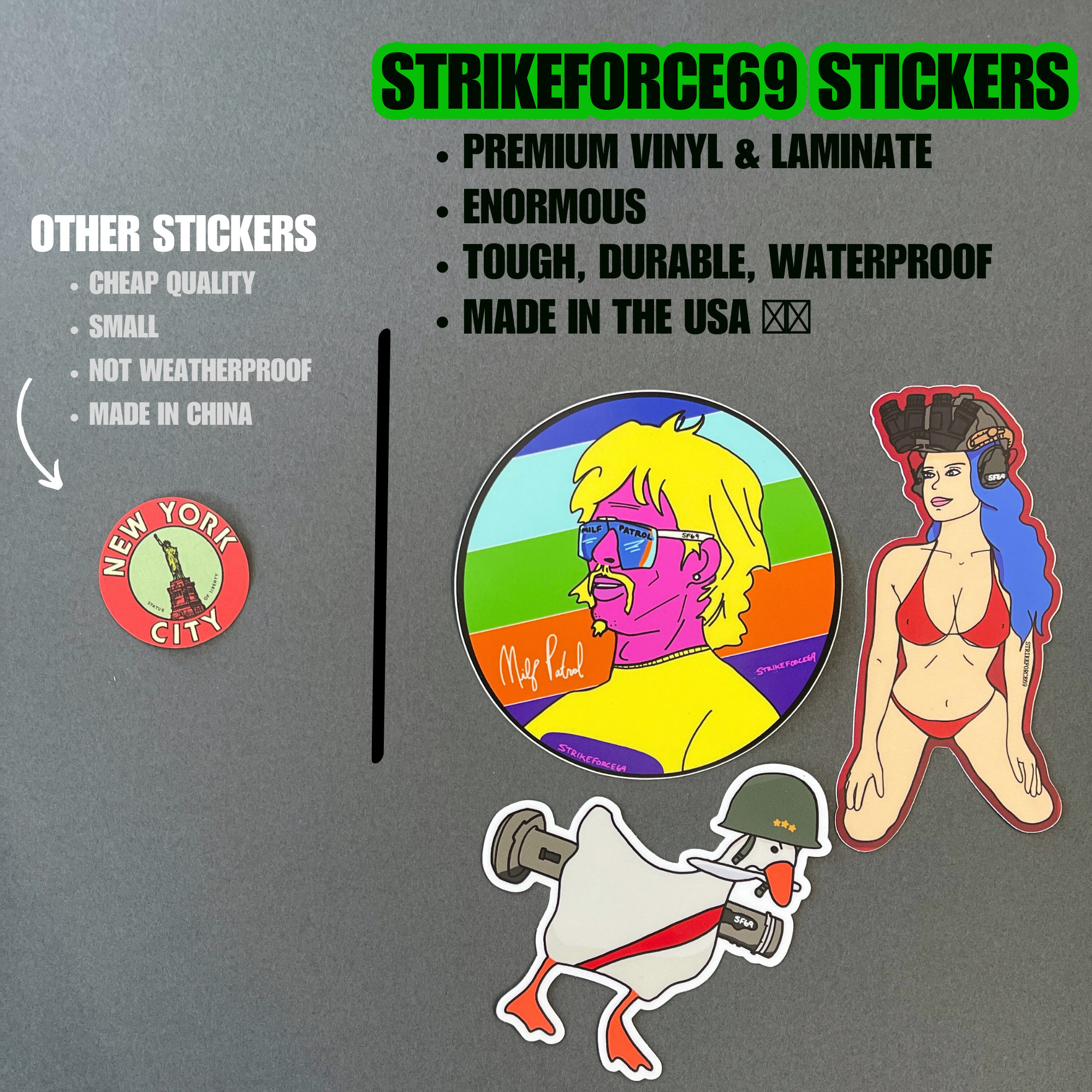 ATF Boating Accident Recovery Unit Sticker | Boating Accident Meme ...