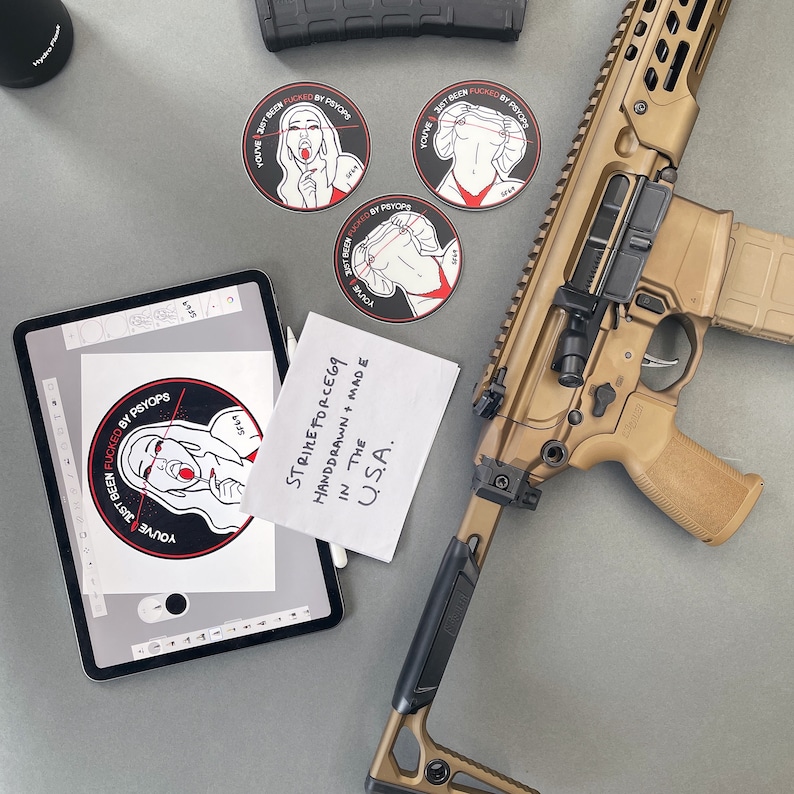 Psy Ops Sticker Psychological Warfare Tactical Sticker | You've Just Been Fucked by ...