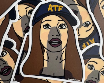 ATF: regolamentazione eccessiva e massiccia / Adesivi meme tattici ATF 2A di Strikeforce69 / 100% realizzati negli Stati Uniti