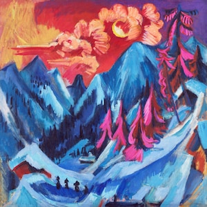 mountian digitale Kunst