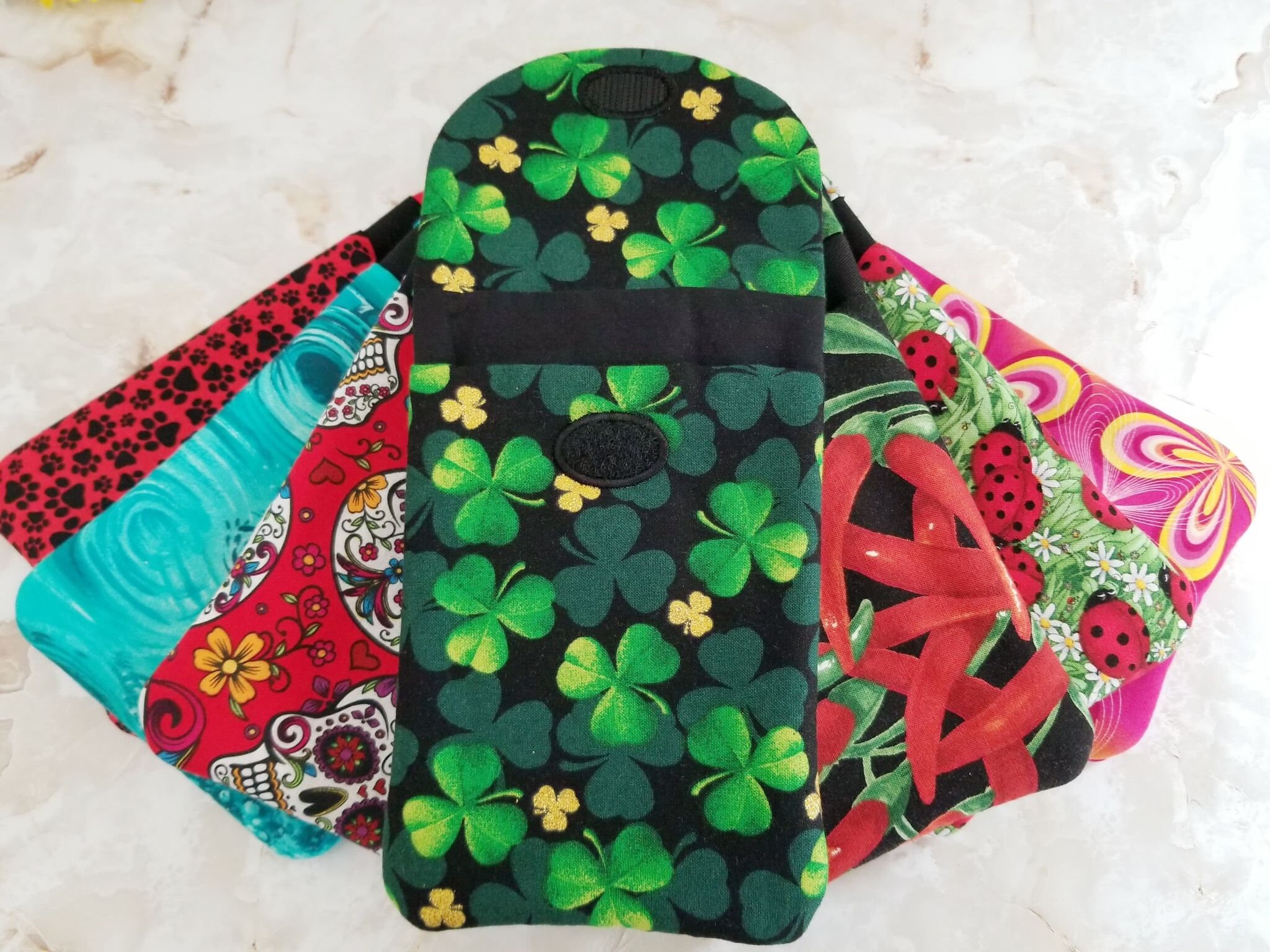 Double Eyeglasses Case for Hot Pepper Lover Red Double Etsy