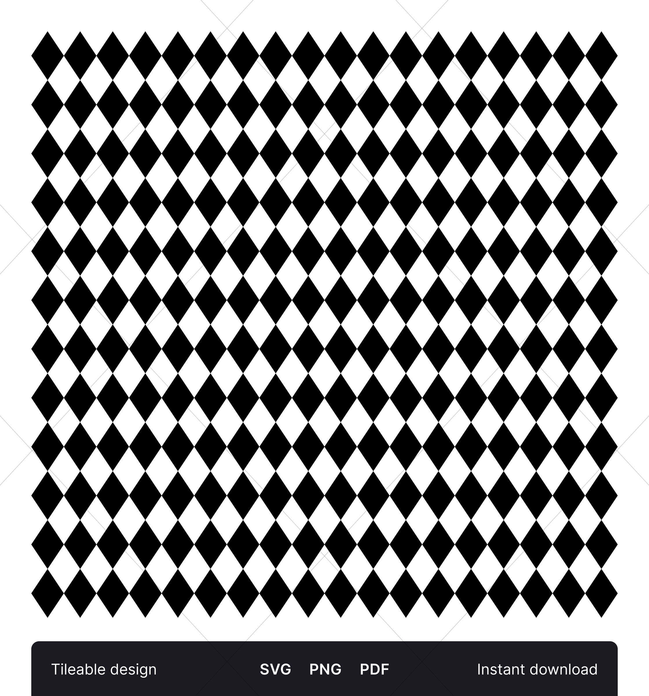 Argyle Pattern SVG – Tileable and Seamless Design – Instant Download - Etsy