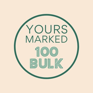 BULK - 100 handgeschreven bedankbriefjes