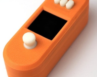 3D Printed SeedSigner Orange Pill - DIY Cryptocurrency Hardware Wallet Case