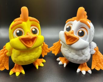 Articulating 3D Printed Chicken