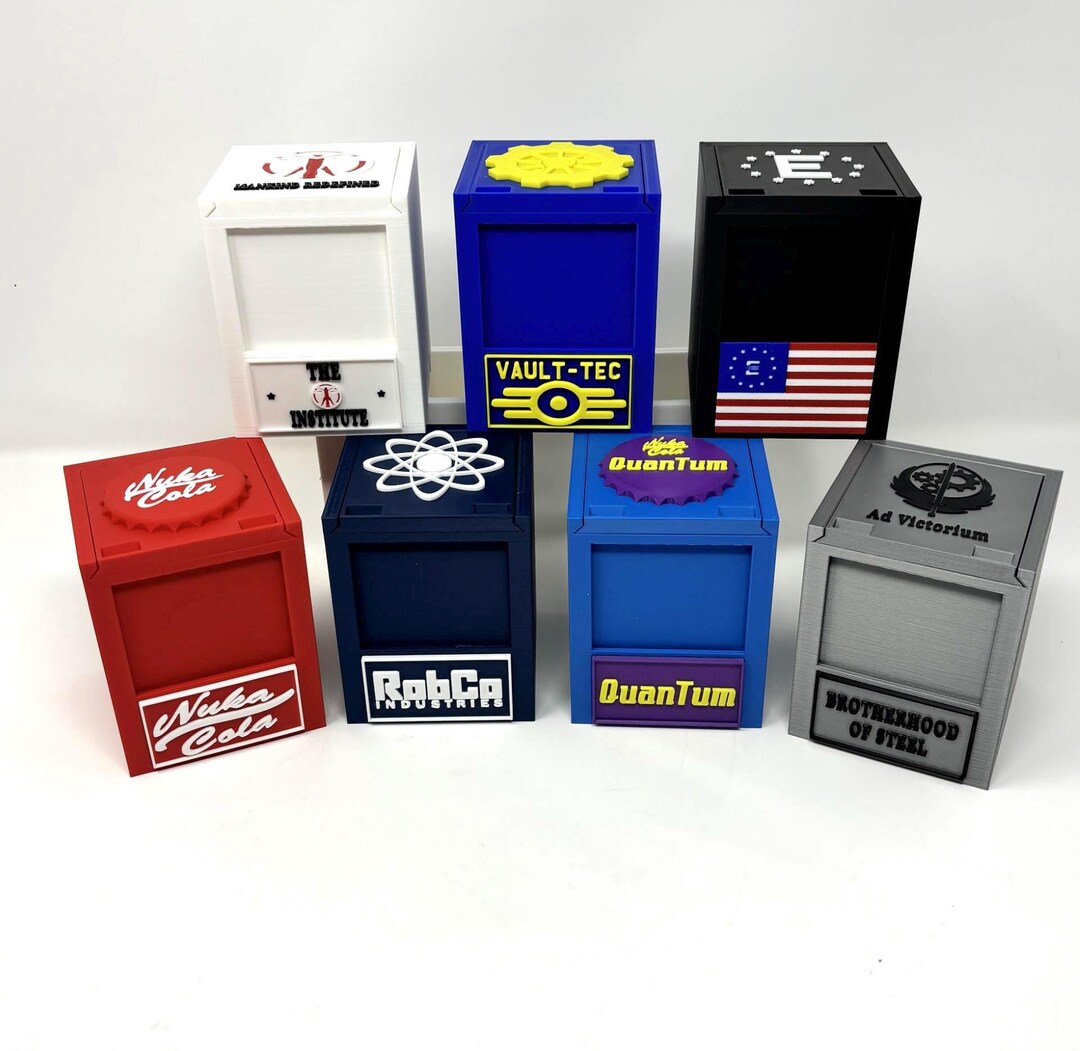 Fallout (MTG) Commander Deck Box - Etsy
