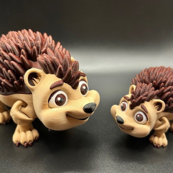 Articulating 3D Printed Hedgehog