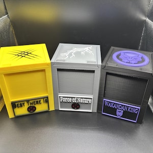 "MTG Super Hero ""Commander"" Deck Box."