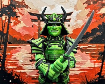 Articulating 3D Printed Samurai - Etsy
