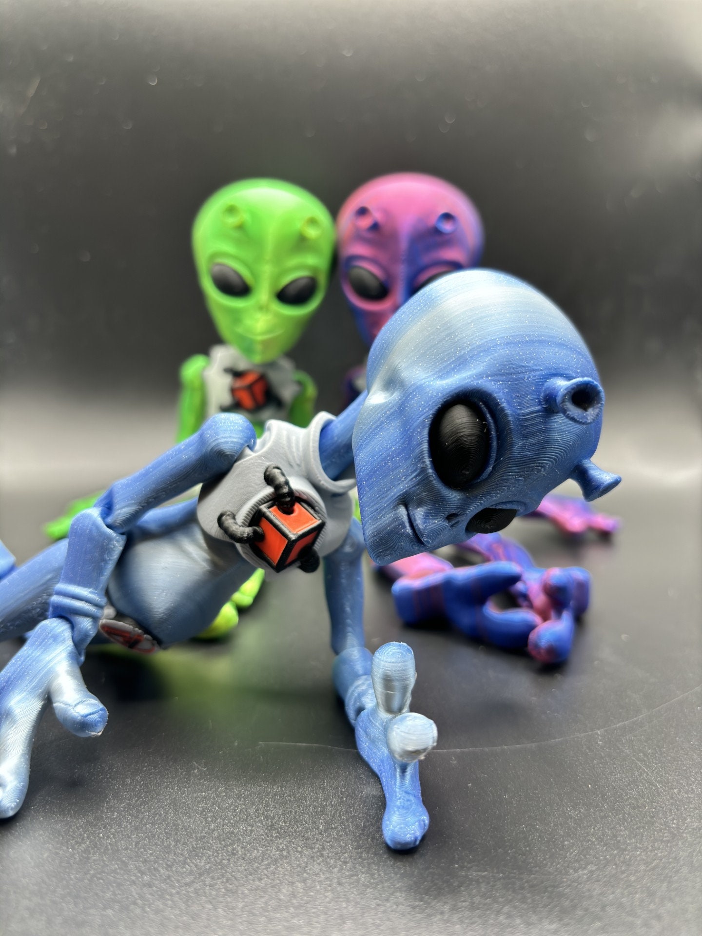Articulating 3D Printed Anycubic Alien - Etsy