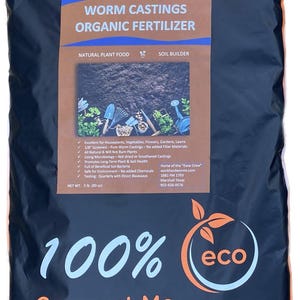 Worm Castings (Vermicompost), Soil Builder, All Natural