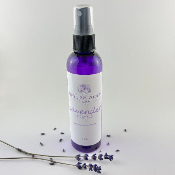 Pure Lavender Hydrosol - Natural Floral Mist for Skin and Relaxation | Handcrafted from farm grown Lavender  #Aromatherapy