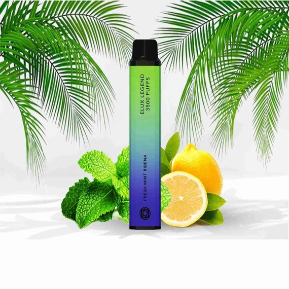 Elux Legend 3500 Puff Disposable Vape Fresh Mint Ribena Zero Etsy UK