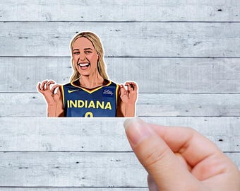 Sophie Cunningham Indiana Fever Sticker|Indiana Fever Basketball Sticker| Fever Basketball Sticker| WNBA Fan Gift|Women's Sports Decal