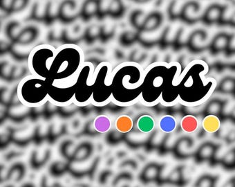 Custom Name Sticker | Teacher Stickers | Personalized Stickers | Personalized Name Sticker|Monogram Stickers