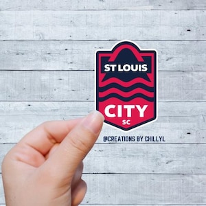 STL City SC Sticker| St. Louis City Sc | St. Louis Soccer Sticker| Saint Louis Sticker |Soccer Sticker|MLS Sticker|