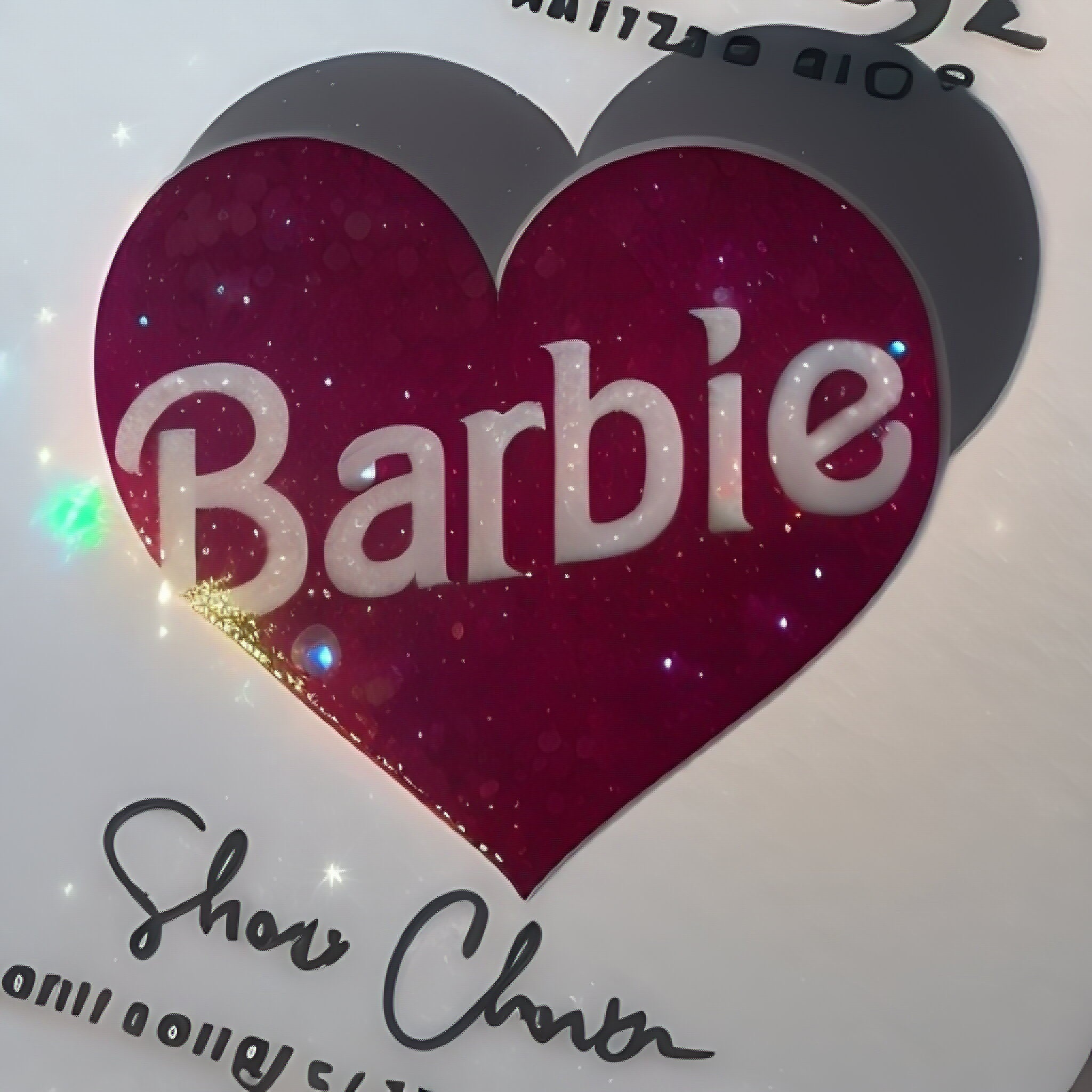 Barbie Shoe Charm| Barbie Croc Charm| Pink Shoe Charm| Girl Croc Charms| Barbie Girl Croc Charms|Lets Go Party Shoe Charm