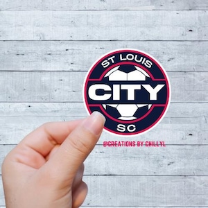 STL City SC Sticker|St. Louis City Sc |St. Louis Soccer Sticker| Saint Louis Sticker|Soccer Sticker|MLS Sticker|