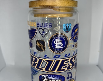 St Louis Blues Beer Mug Gift for Him Almost Always Win Blues Beer Glass  Gift for Dad Pint Glass Hockey Gift for Blues Fan - Etsy