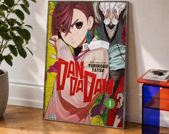 Momo Ayase Poster | Dandadan Wall Art | Manga Cover Print | Anime Room Decor | Dandadan Poster