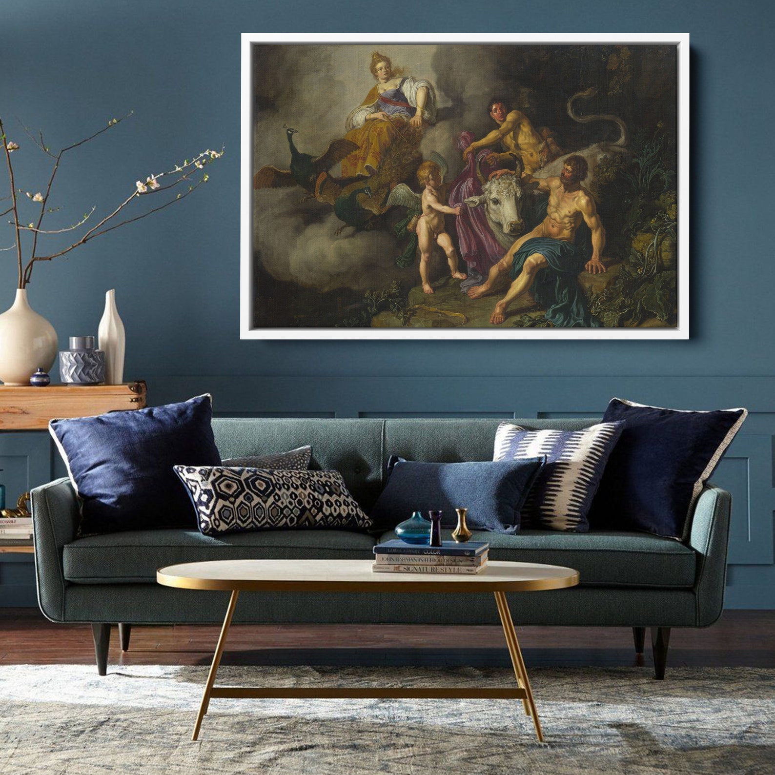 Zeus and İo Canvas/ Greek Mythology Artworks/ Famous Artwork - Etsy