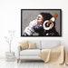 Banksy DJ Gorilla Monkey Wall Art Print On Paper Framed Picture - Foto 10