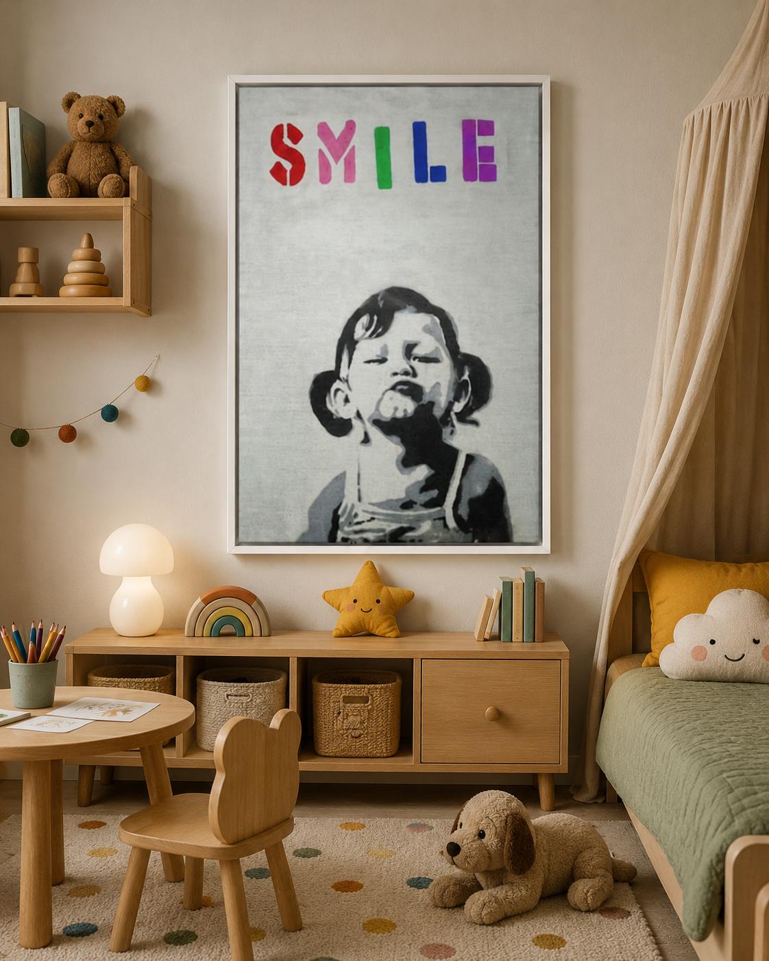 Banksy smile - Etsy 日本