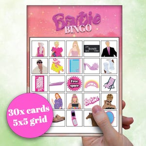 Pink Doll_Movie_Carte del Bingo_30x carte 5x5 PDF