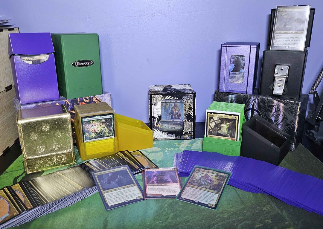 Surprise Mystery 100-Card Custom Commander Deck  Ready-to-Play Magic: The  Gathering Bicycle Card Deck Playing Cards