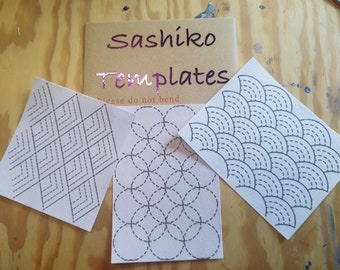 Sashiko Transfers: Washable Visible Mending Transfers