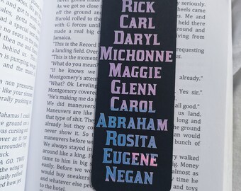 The Walking Dead Inspired Bookmark