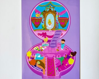 Vintage Polly Pocket inspired sticker