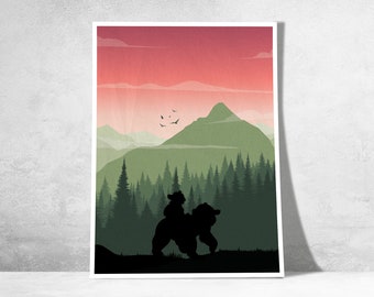 Frere Des Ours Etsy France