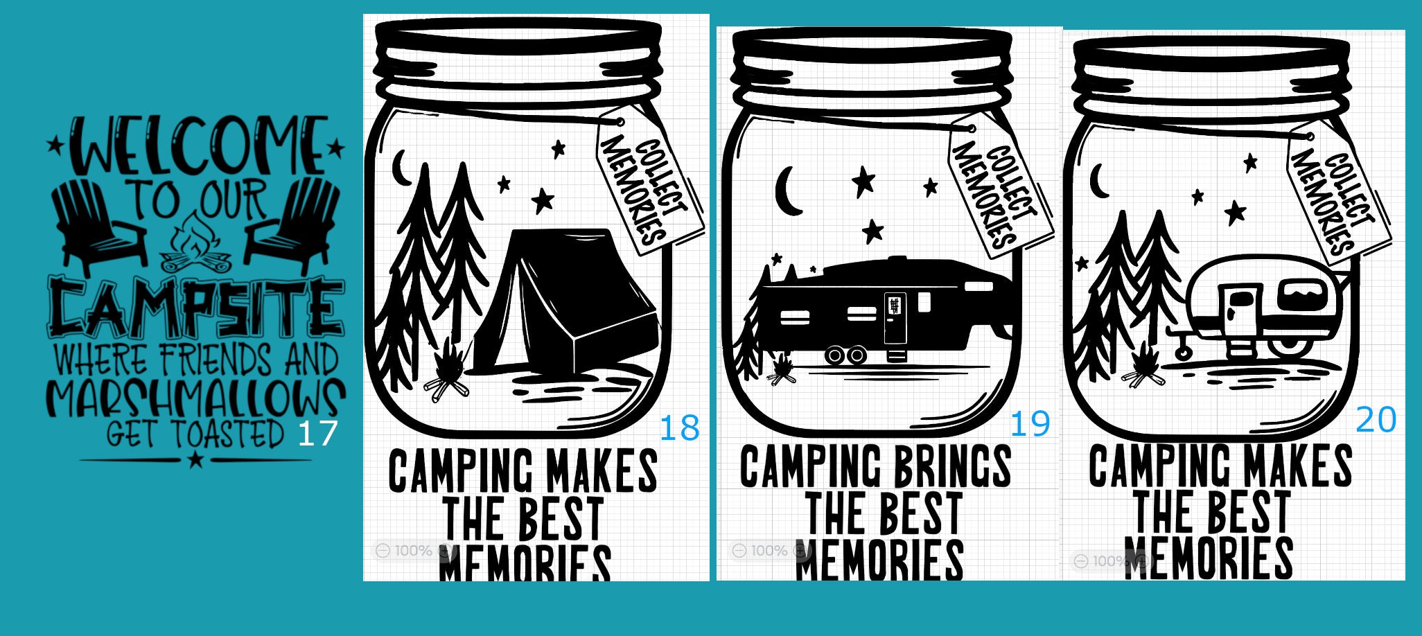 Camping Bucket Light-5 Gallon Bucket-camping Night Light-campsite Decor ...