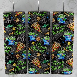Alien Pizza Night 20oz Tumbler
