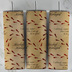 Mischief Managed Marauders Map 20oz Tumbler