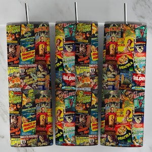 Universal Monsters Posters 20oz Tumbler