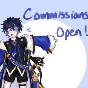 Aangepaste animekunstcommissies